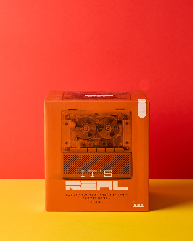 Ninm Lab - Lecteur Cassette Et Enceinte Bluetooth 5.0 - Transparent