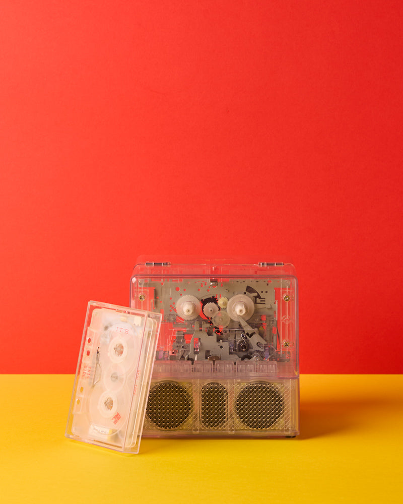 Ninm Lab - Lecteur Cassette Et Enceinte Bluetooth 5.0 - Transparent