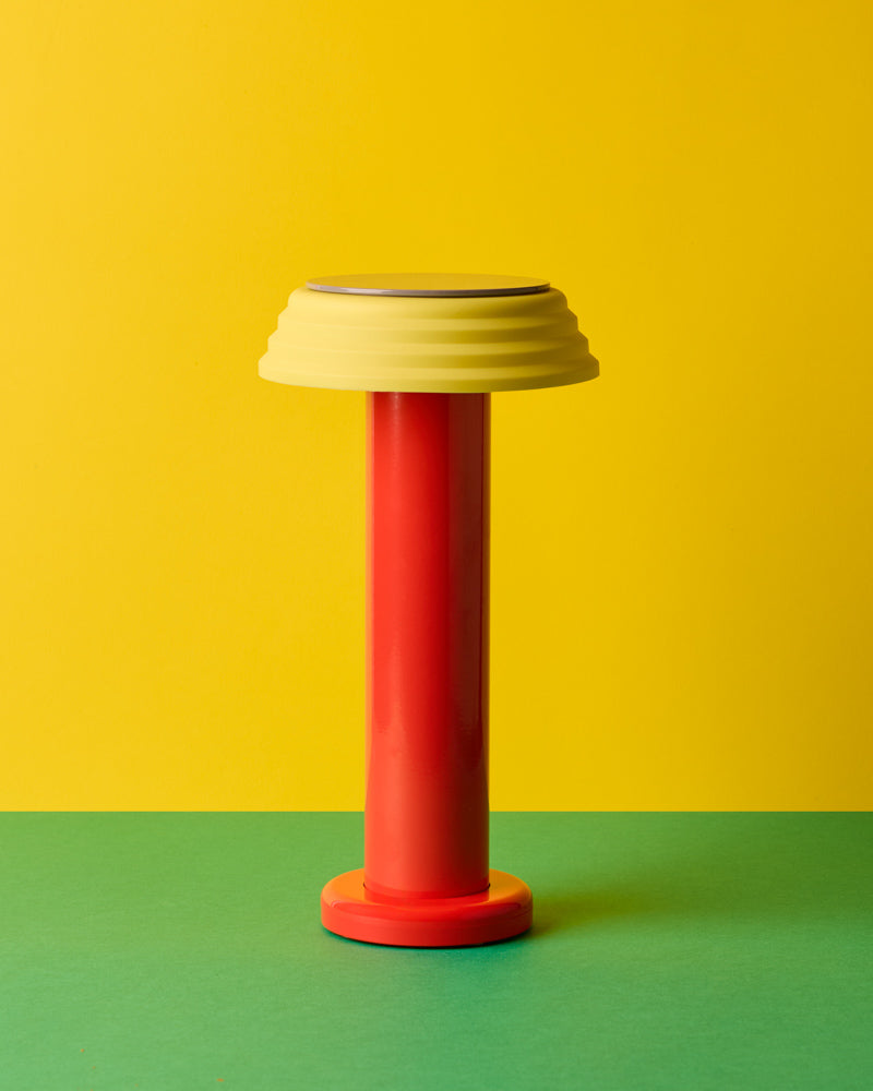 Sowden - Lampe Portable Rechargeable - Rouge Jaune