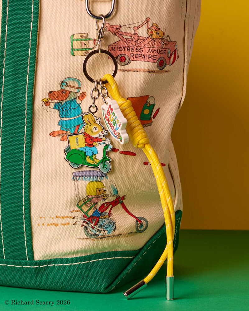 Merci x Richard Scarry - Porte-Clé Charms