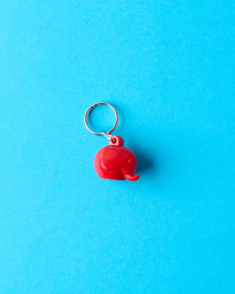 Merci - Porte-Clé Éléphant - Rouge