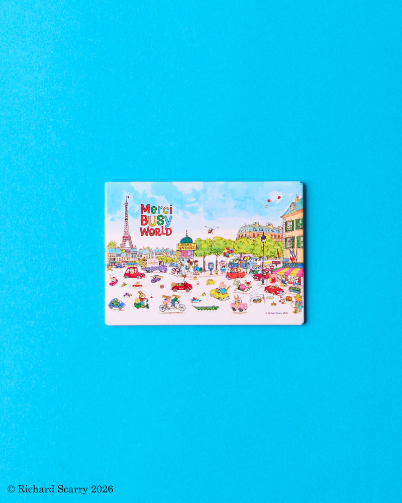Merci x Richard Scarry - Magnet Busy World