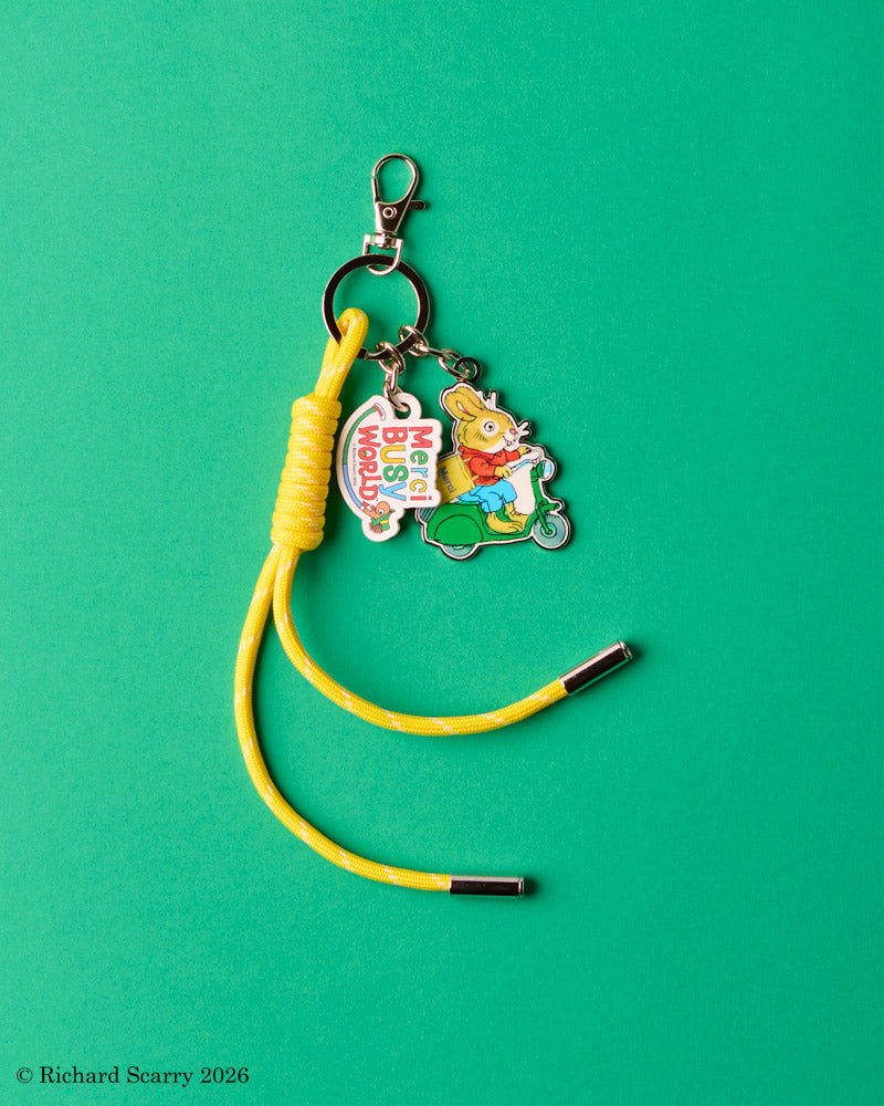 Merci x Richard Scarry - Porte-Clé Charms
