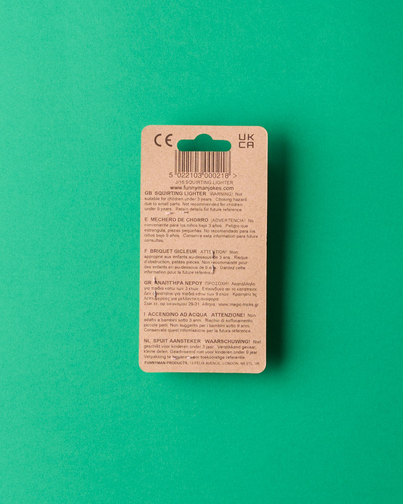 Funnyman - Jeu Briquet Lance Eau