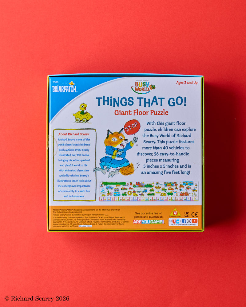 Richard Scarry - Puzzle Things That Go