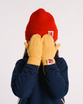 Merci - Moufles Lucky Enfant - Jaune