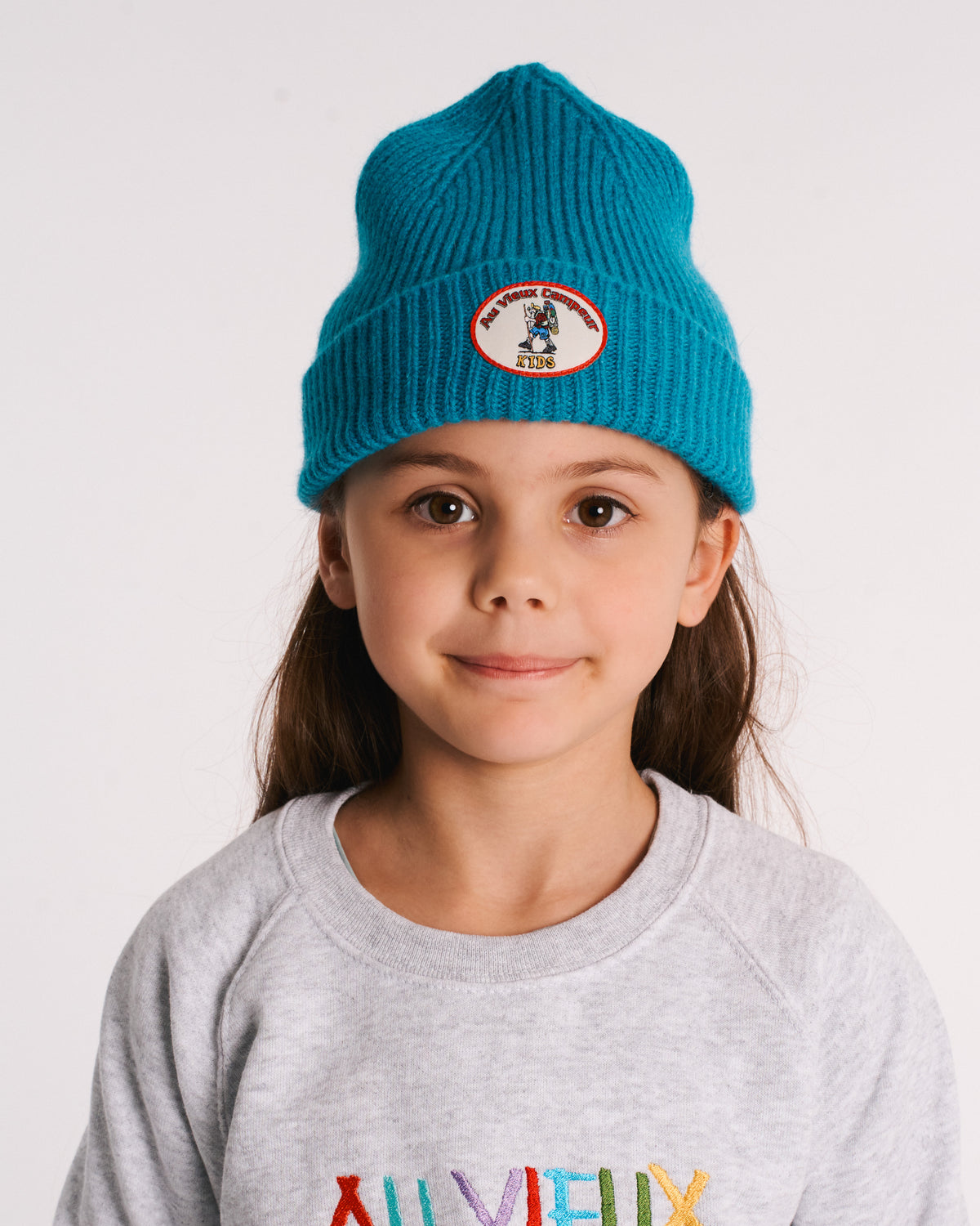 Au Vieux Campeur - Paid Holidays - Ben Kids Beanie - Bleu