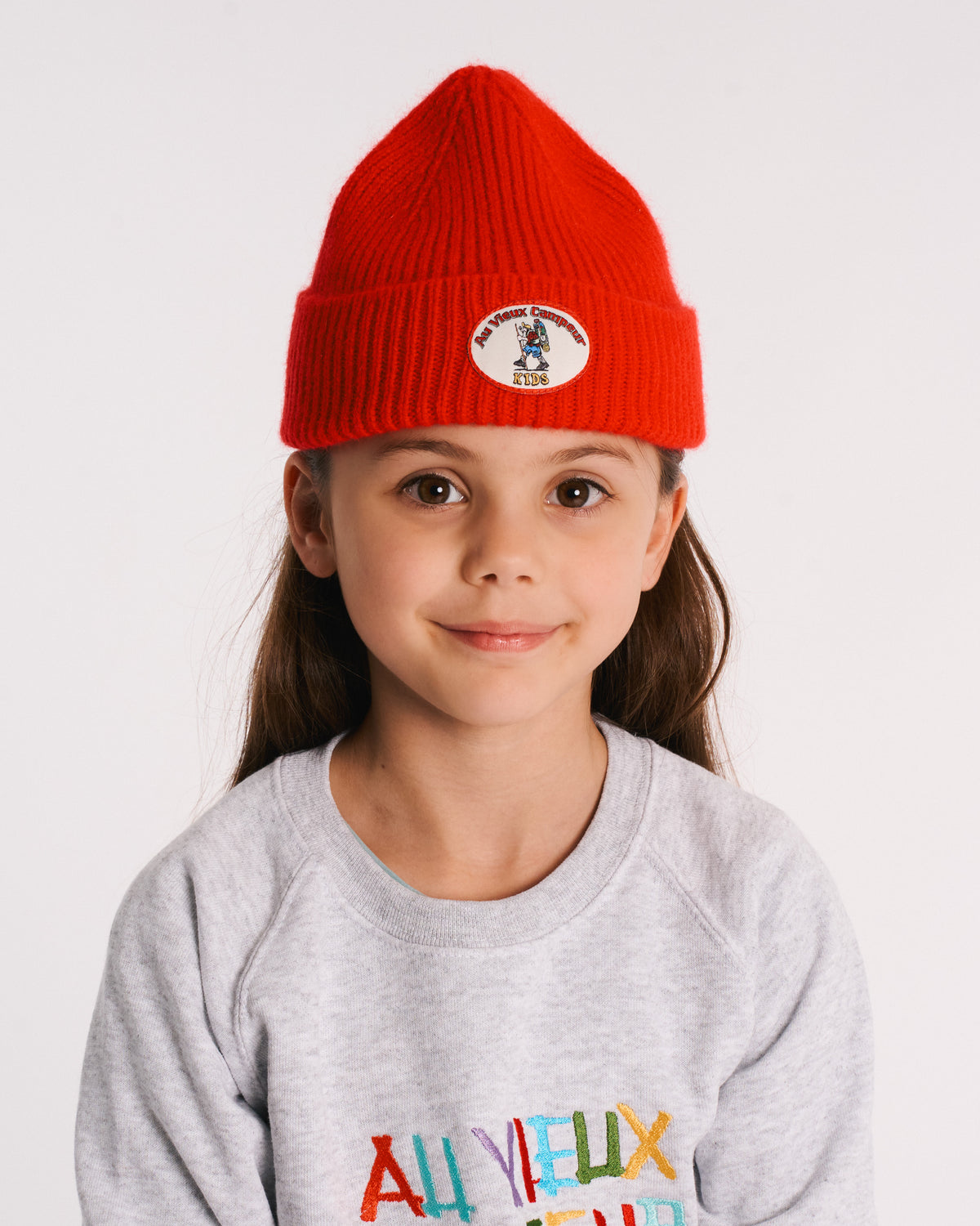 Au Vieux Campeur - Paid Holidays - Ben Kids Beanie - Red