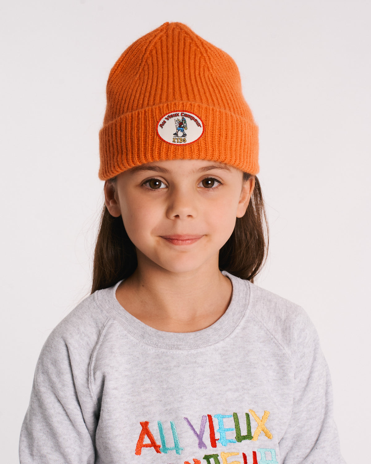 Au Vieux Campeur - Paid Holidays - Ben Kids Beanie - Orange