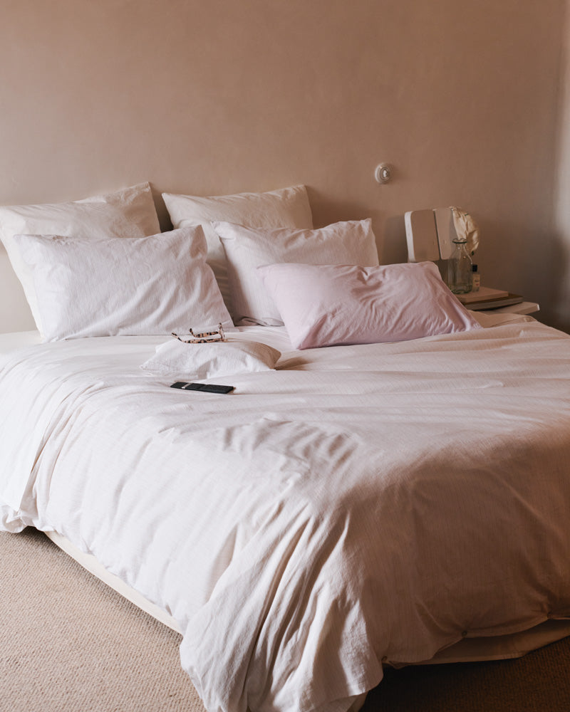 Merci - Parure en percale de coton - Souvenir — lit complet