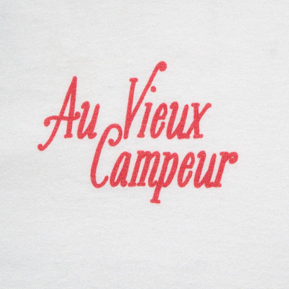 Au Vieux Campeur - Congés Payés - Short Sleeve T-shirt Folding Camping Chair - White