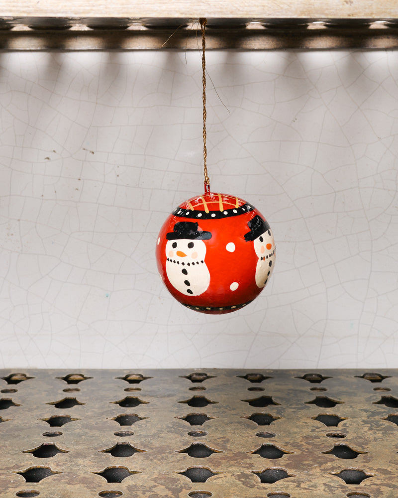 Boule de Noël - Bonhomme de neige