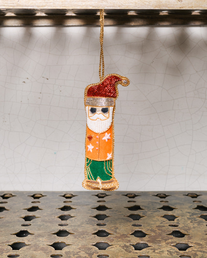 Ornement artisanal - Santa Claus