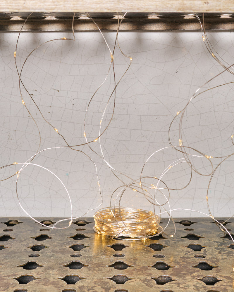 Lotti - Guirlande lumineuse 200 LED - Argenté