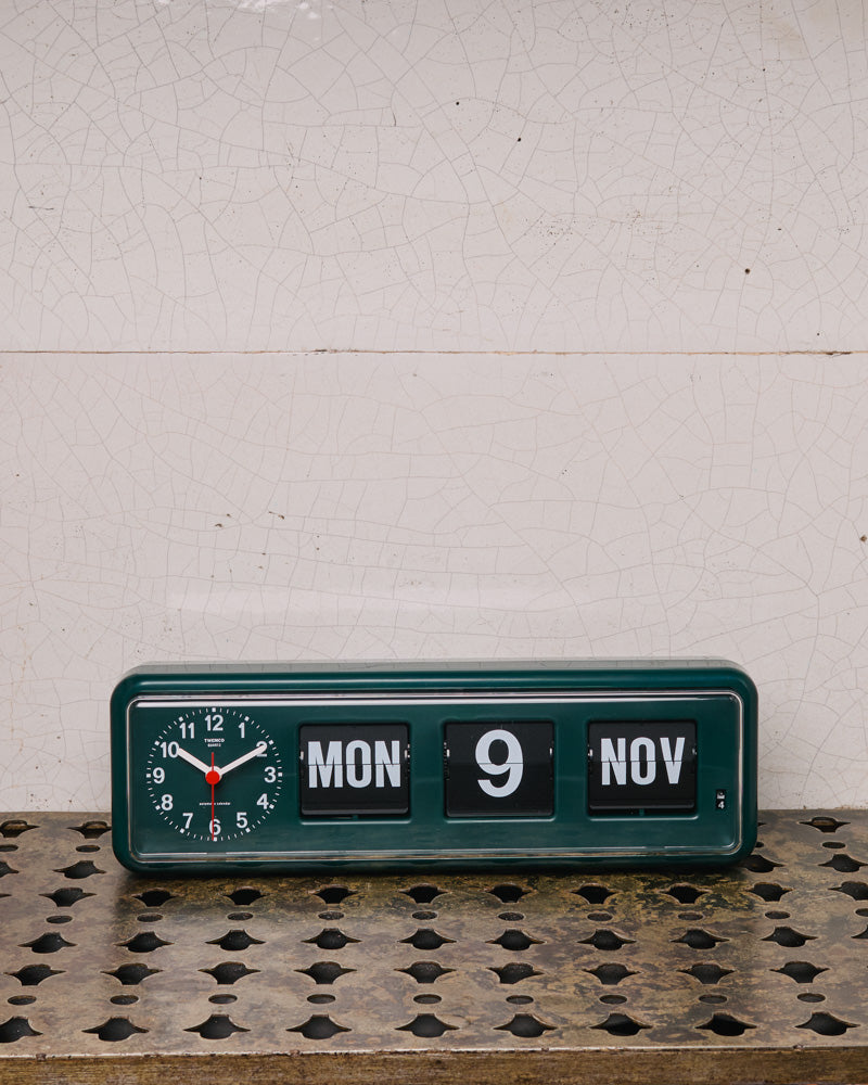 Twemco - Clock BQ 38 - Green