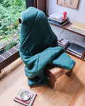 Merci - Pure washed linen quilt - Sequoia Green