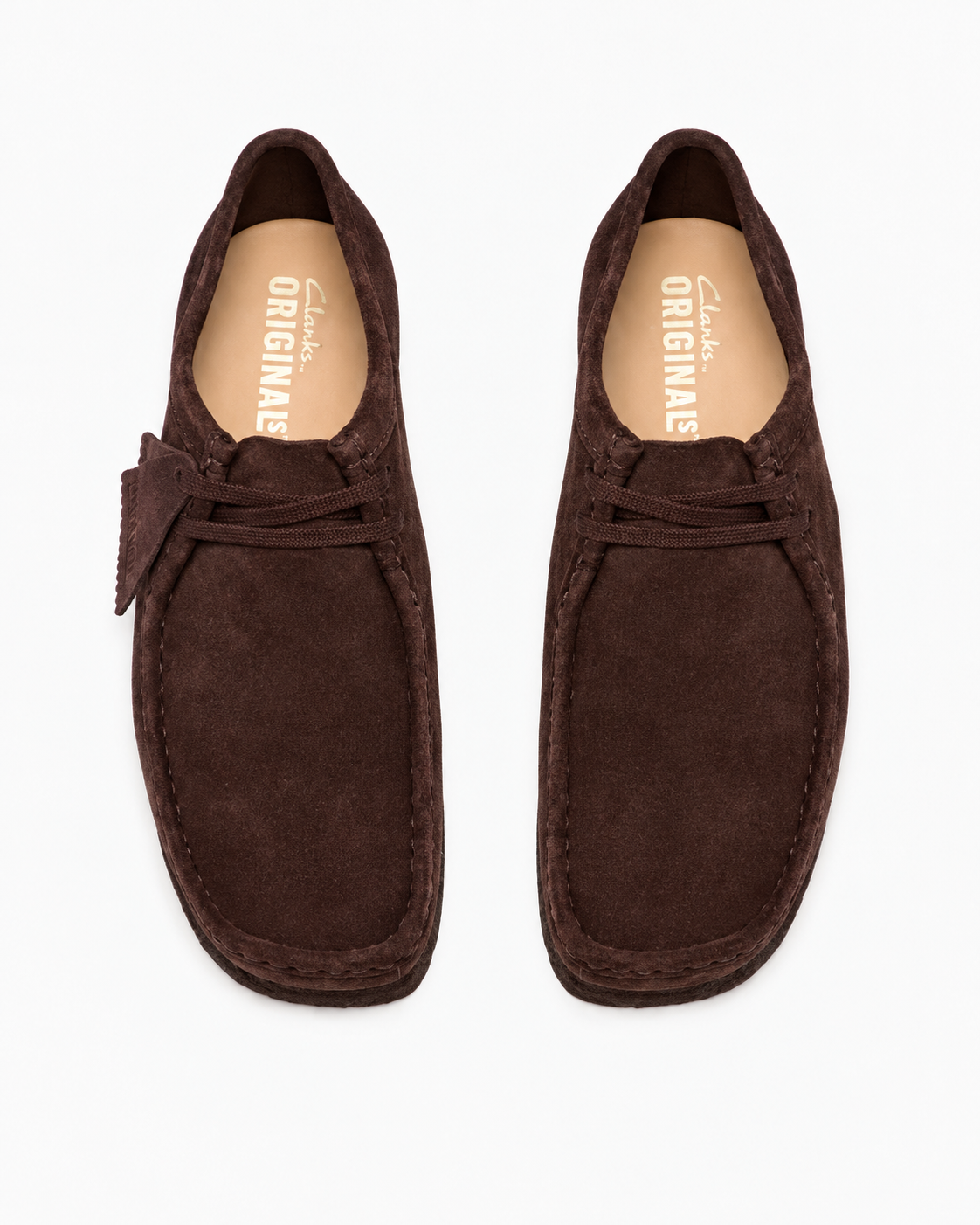 Clarks - Wallabee Moccasins - Brown