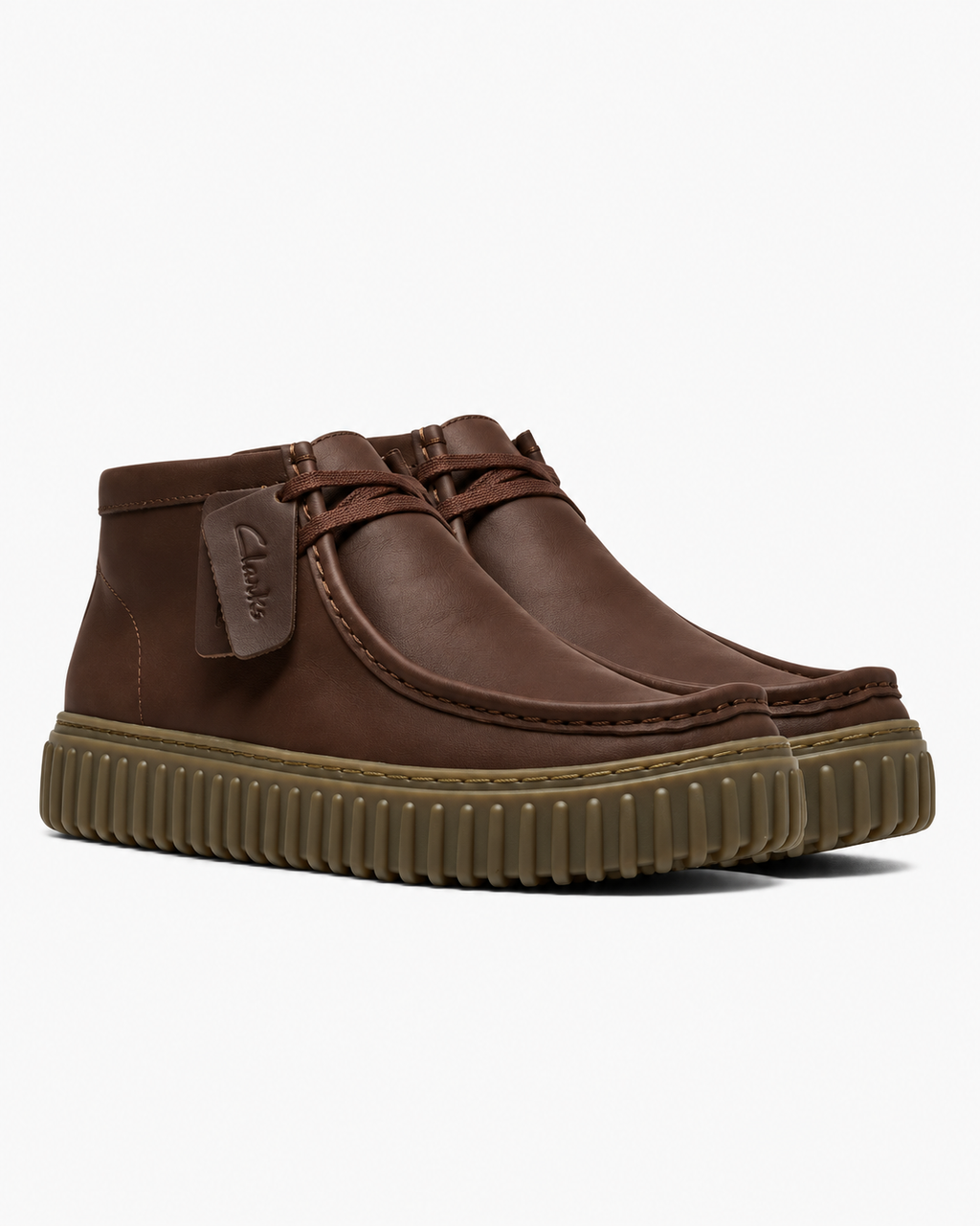Clarks - Bottes Torhill Hi - Marron