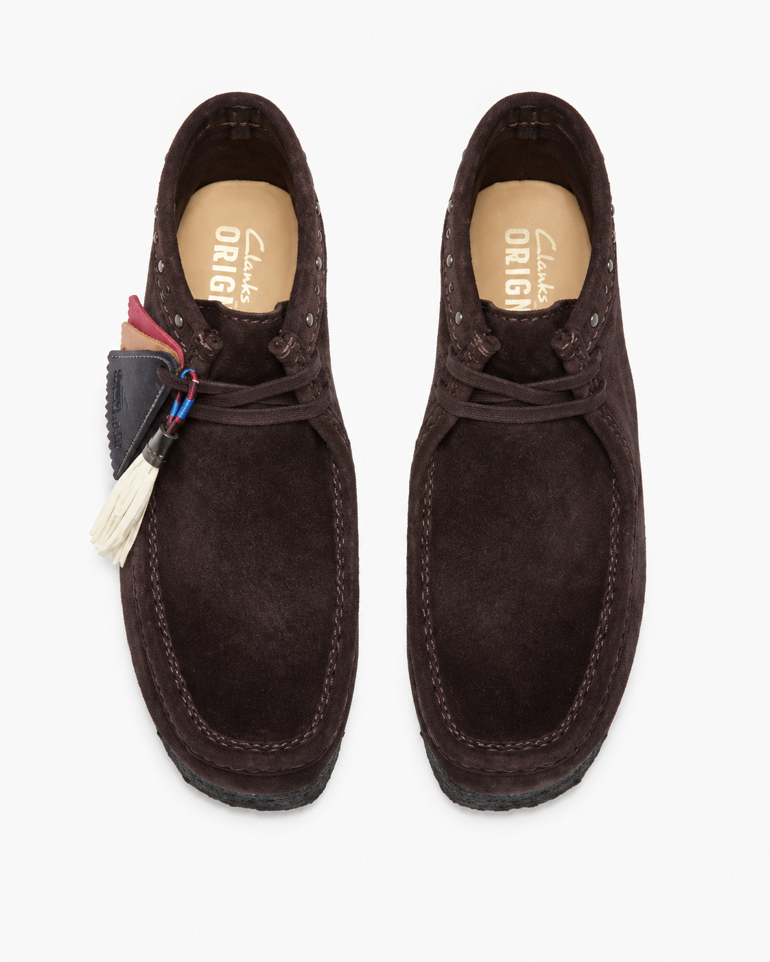 Clarks - Wallabee Boots - Brown