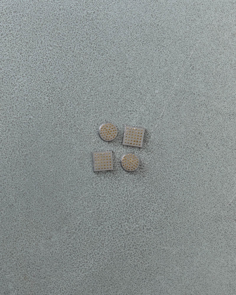 Niwaki - Kenzan Set De Minis Piques À Fleurs