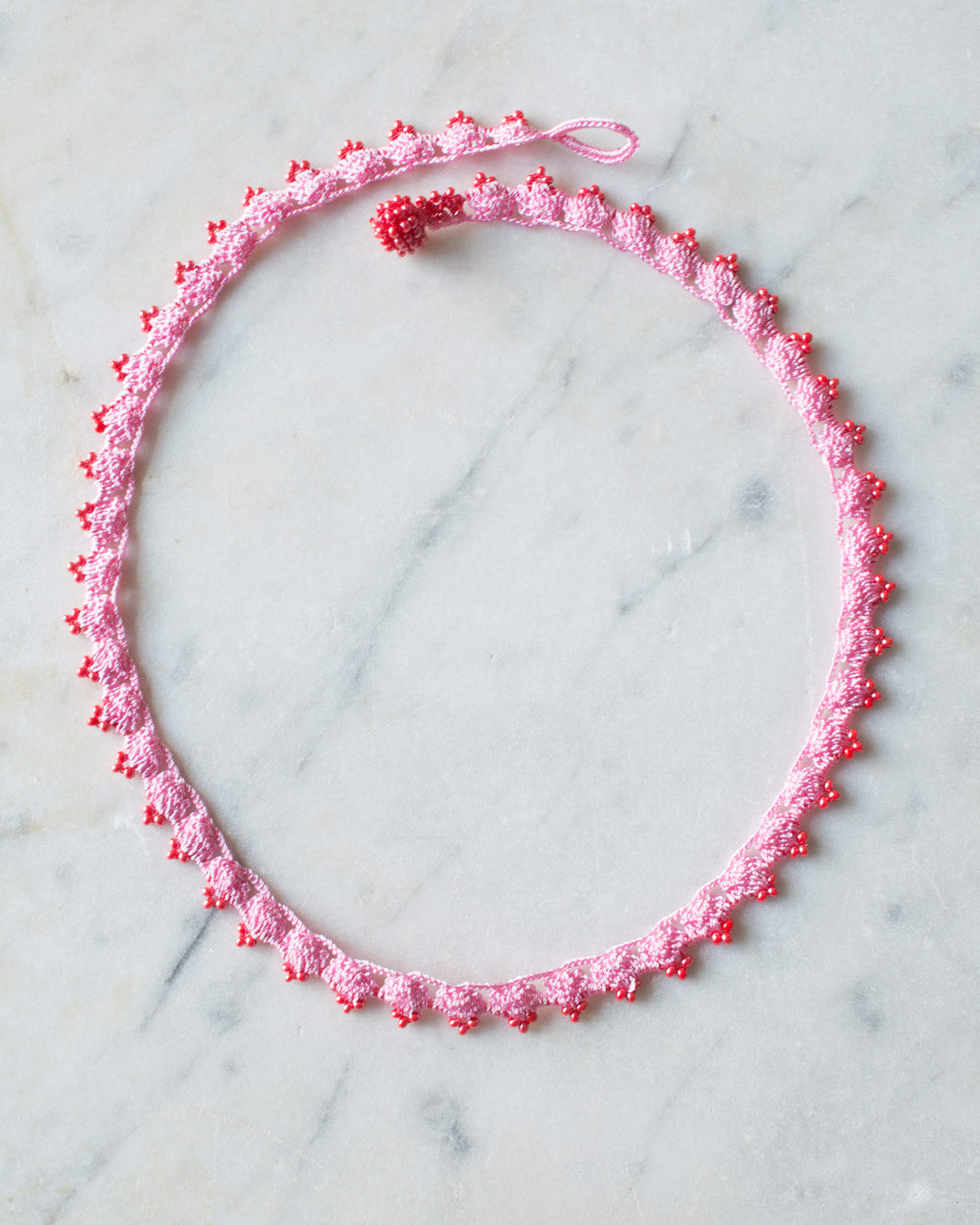 Ottomania - Collier Crown - Rose & Rouge