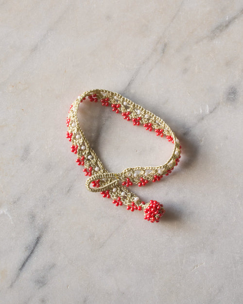 Ottomania - Meadow Bracelet - Beige & Coral