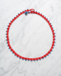 Ottomania - Crown Necklace - Bleu & Red