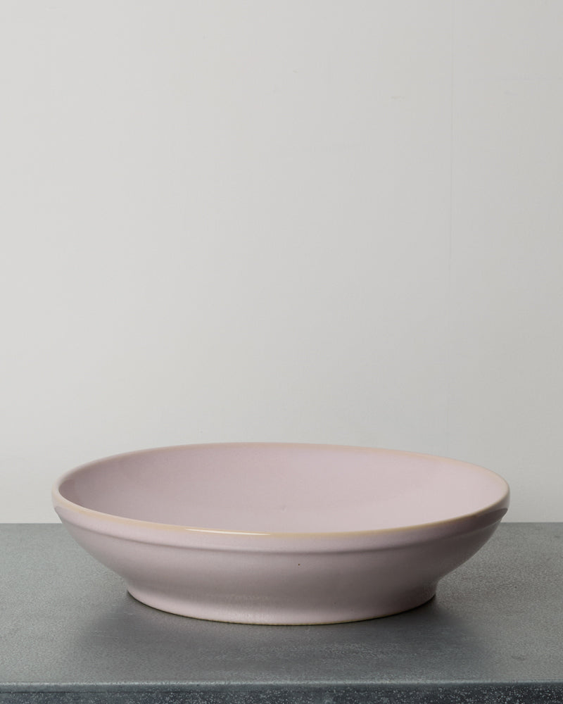 Merci - Stoneware Salad Bowl - Pink Berries