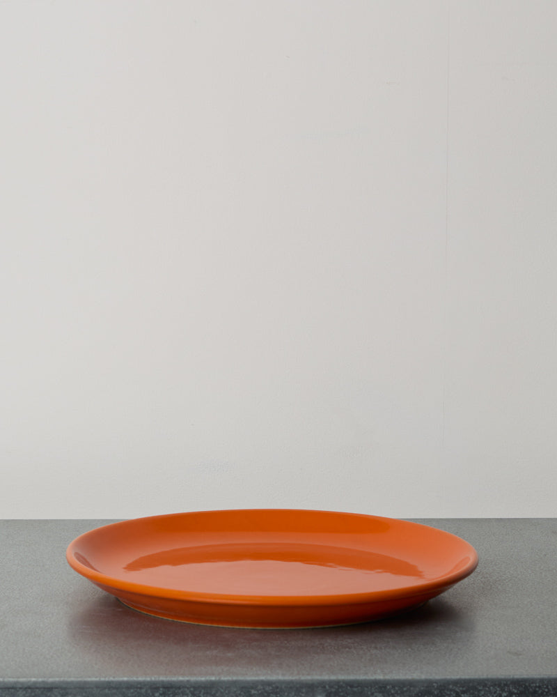 Merci - Stoneware Dinner Plate - Tumeric Orange