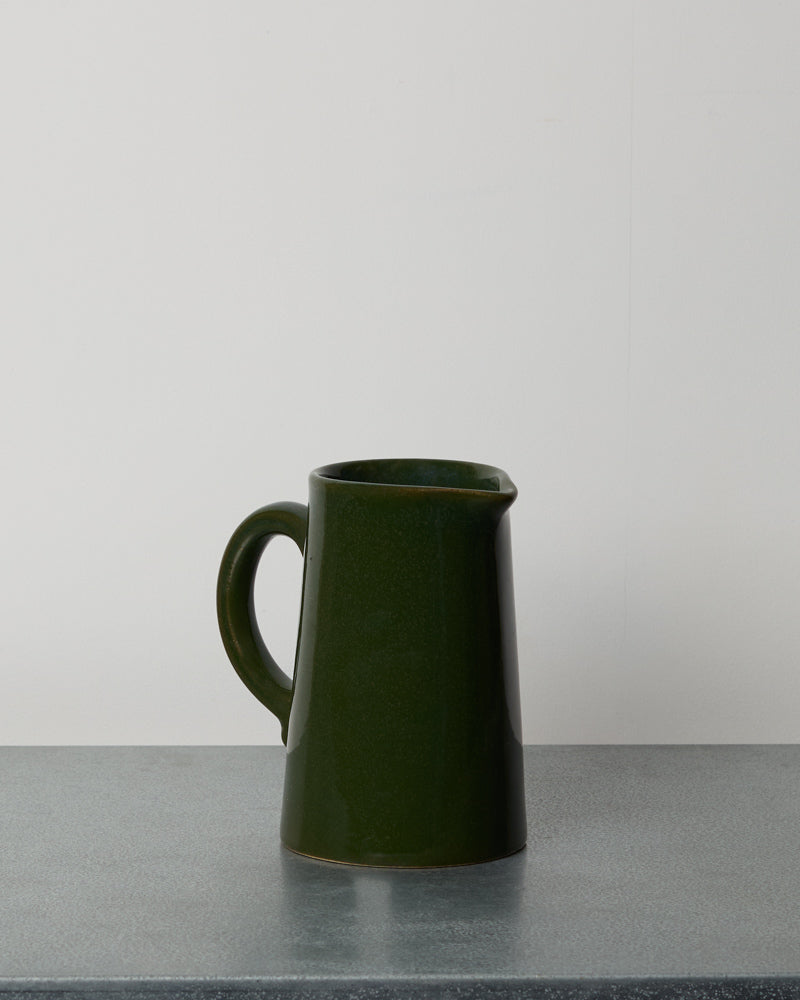 Merci - Carafe En Grès - Vert Cardamome