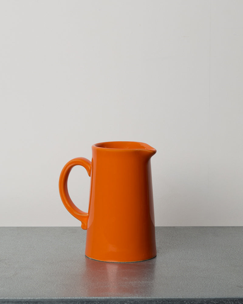 Merci - Carafe En Grès - Orange Curcuma