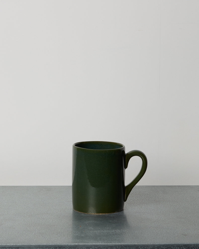 Merci - Mug En Grès - Vert Cardamome