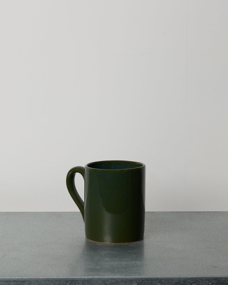 Merci - Mug En Grès - Vert Cardamome
