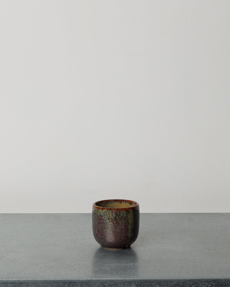 Merci - Tasse À Expresso En Grès - Jaspe Vert