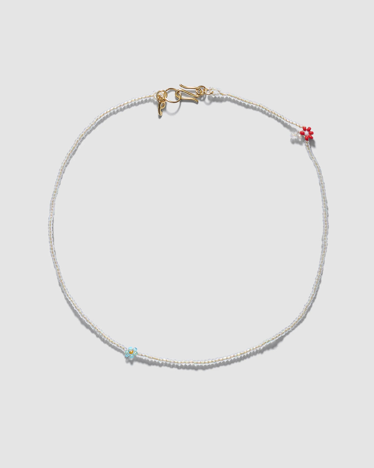 Pura Utz - Collier Mini Mixed Flor - Bleu