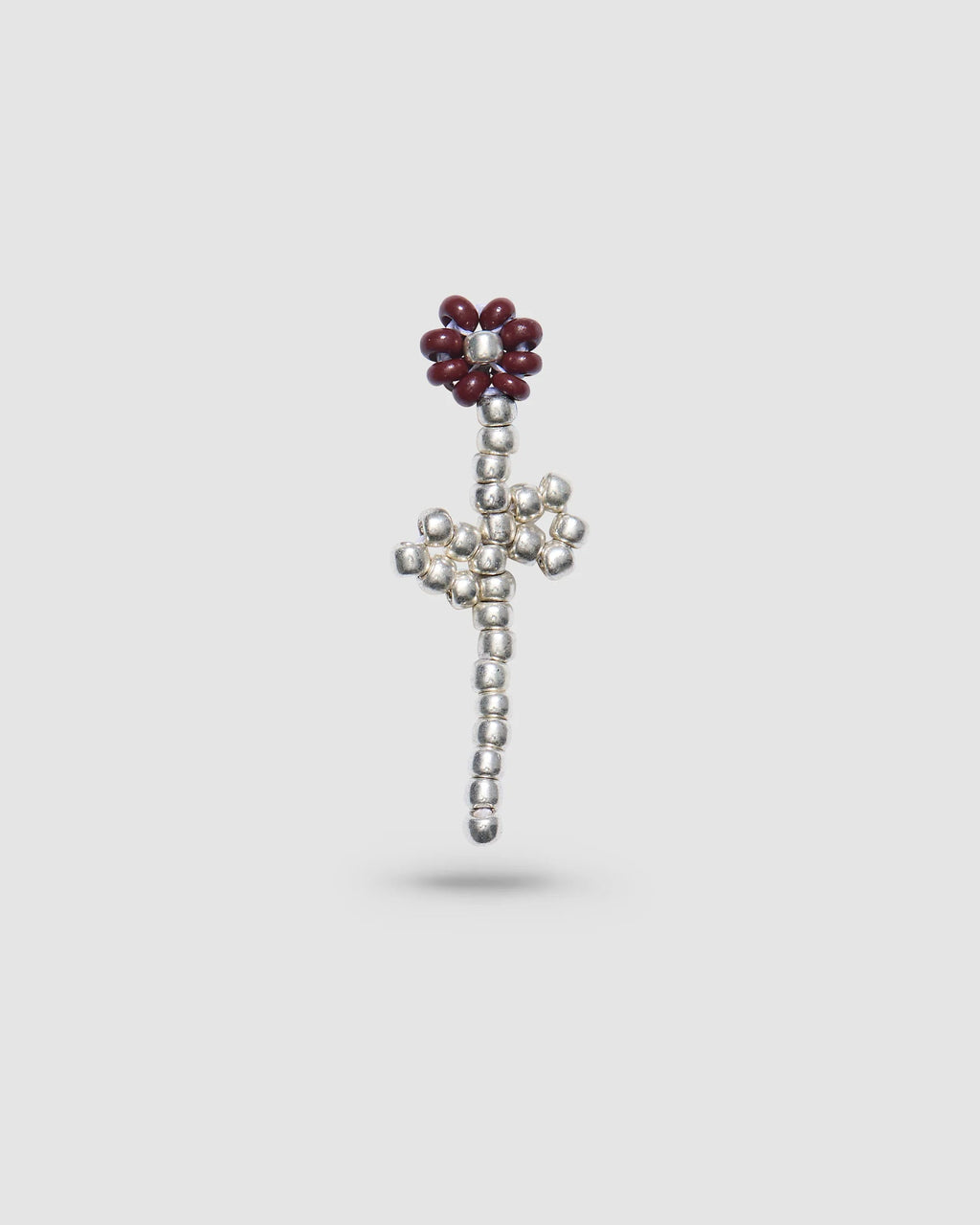 Pura Utz - Boucles d'oreilles Bloom - Marron