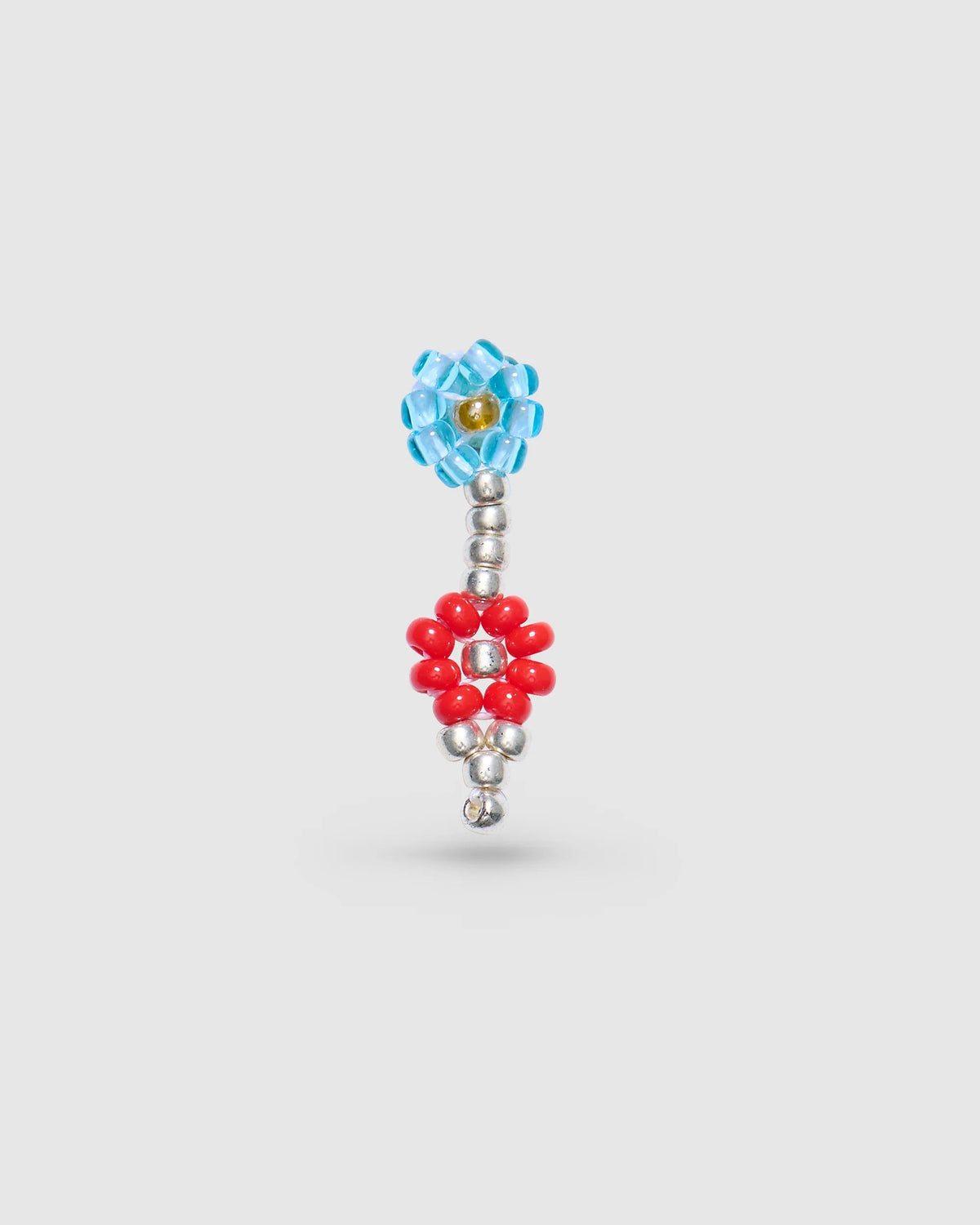 Pura Utz - Boucles d'oreilles Mixed Flor - Bleu