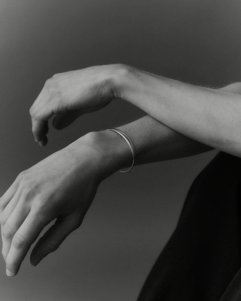 Ragbag - Dagny Bangle Bracelet - Silver