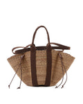 Muuñ - Bag So Hstripe - Dark Brown