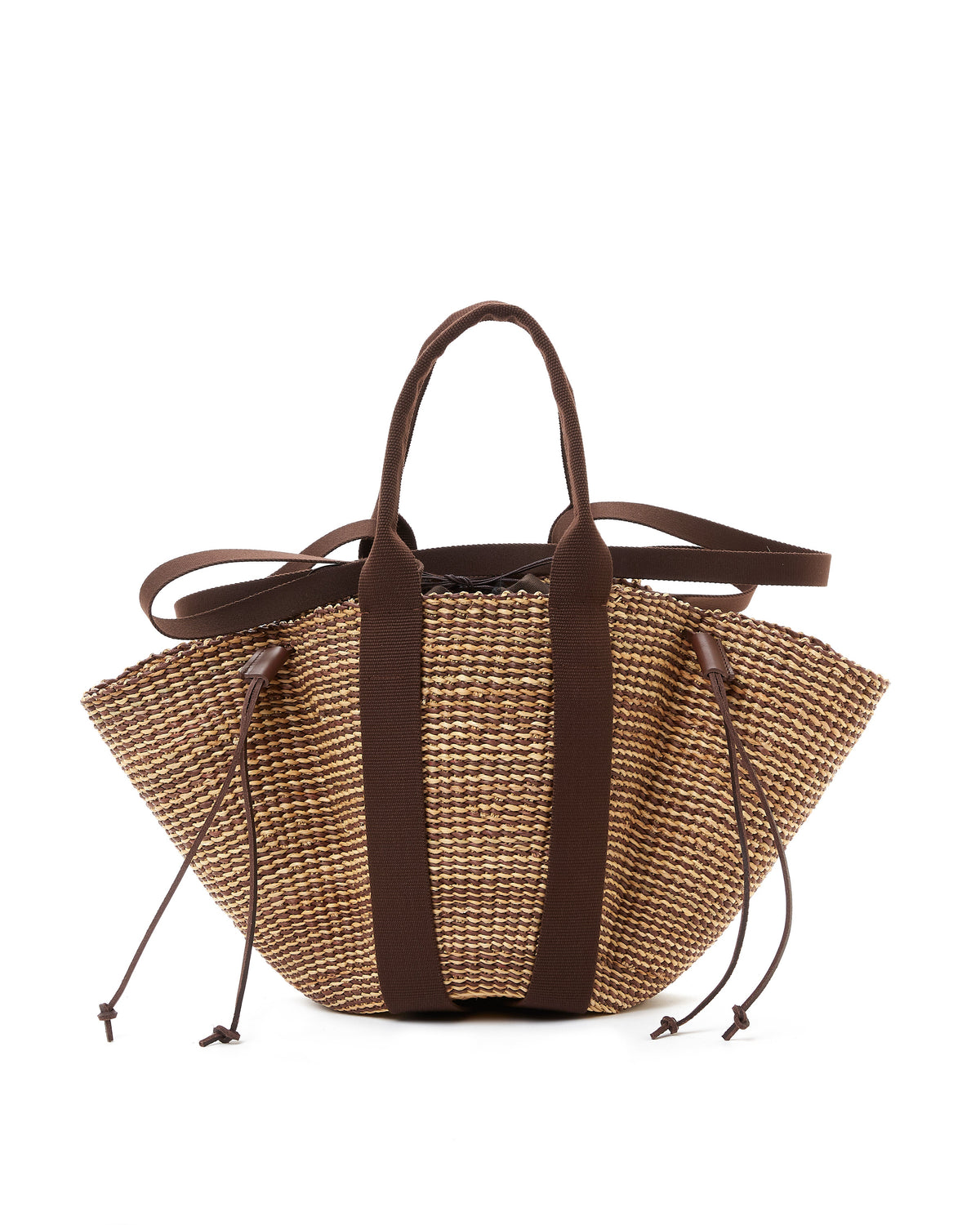 Muuñ - Bag So Hstripe - Dark Brown