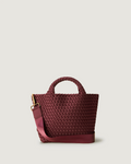 Naghedi - St Barths Small Tote Bag - Burgundy