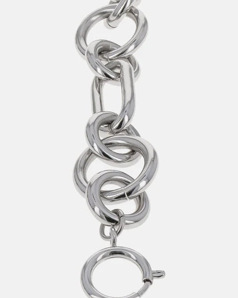 Justine Clenquet - Troy bracelet - Palladium