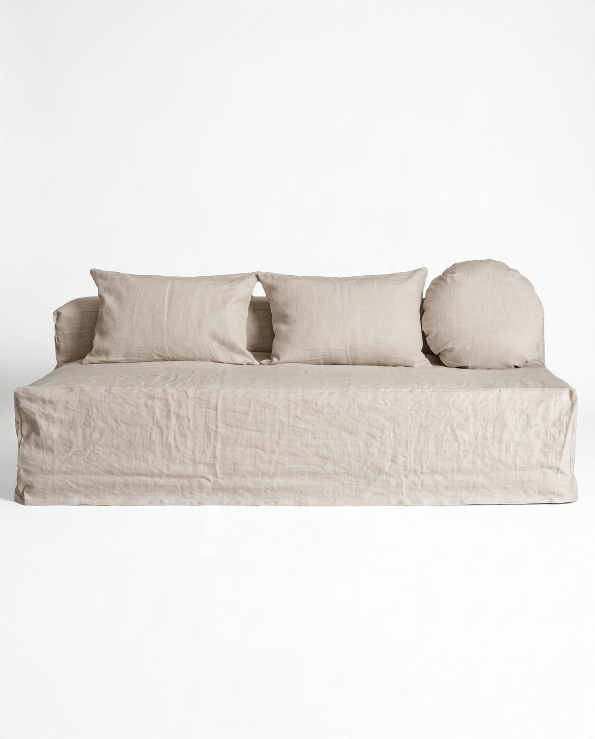 Bed And Philosophy - Canapé Urban Convertible 3 Places - Blanc Craie