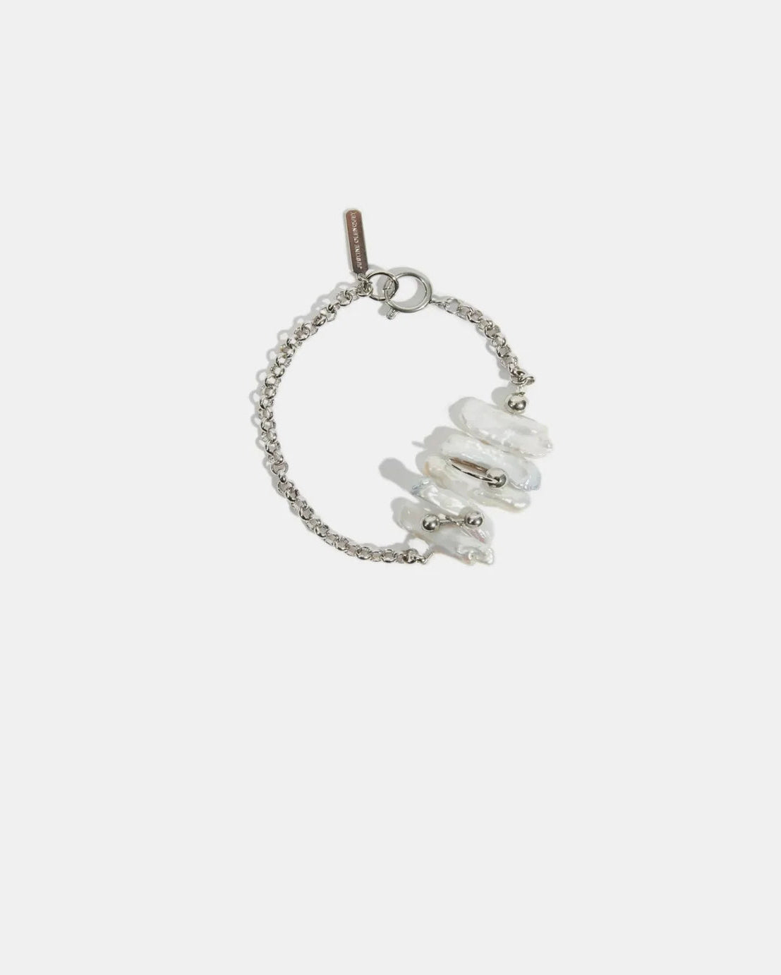 Justine Clenquet - Sunny Bracelet - Palladium
