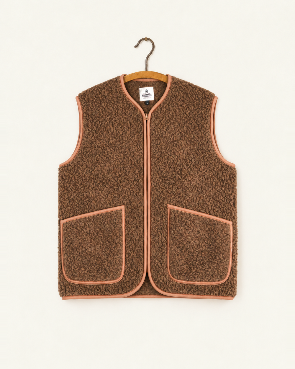 Coldbreaker - Veste Pepitco - Bark – vue de face sur cintre