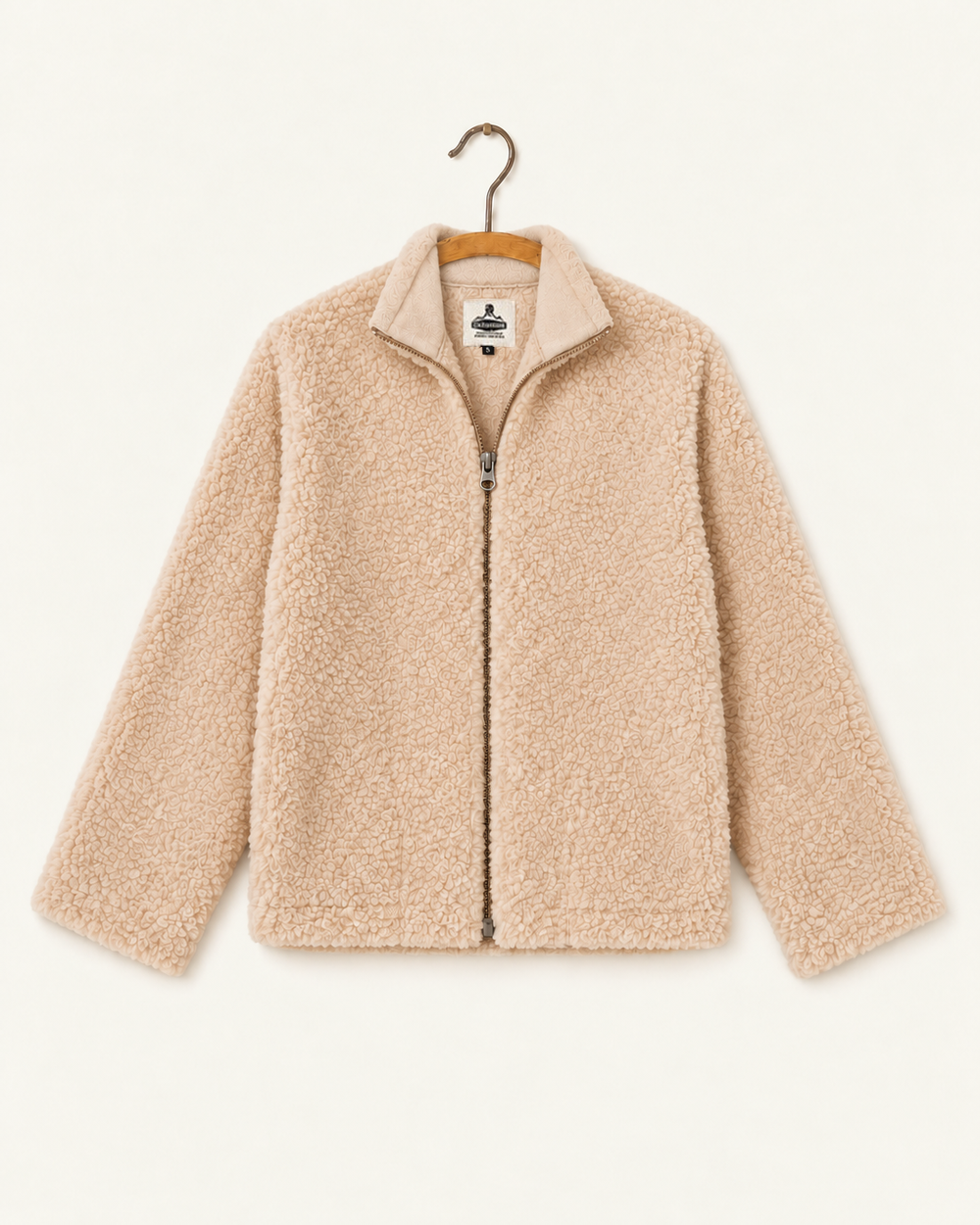 Coldbreaker - Veste Walker - Beige – vue de face sur cintre