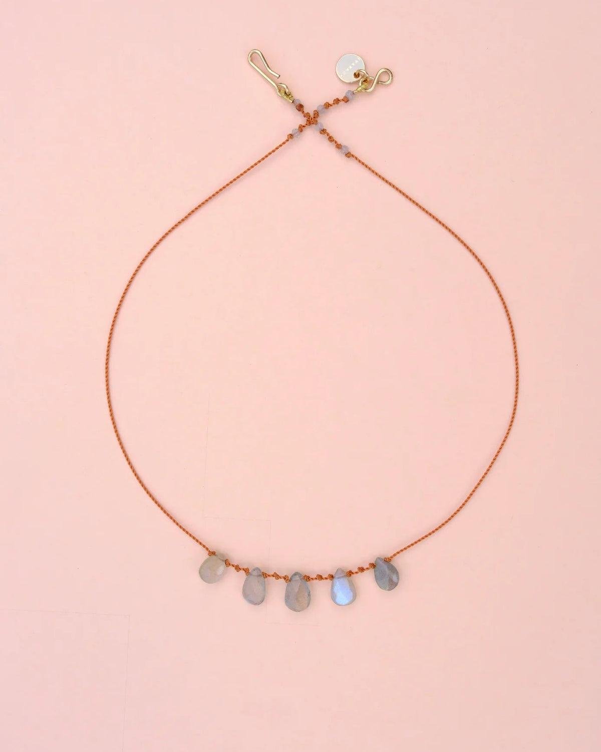 Ivarene - Collier 5 Gouttes - Labradorites
