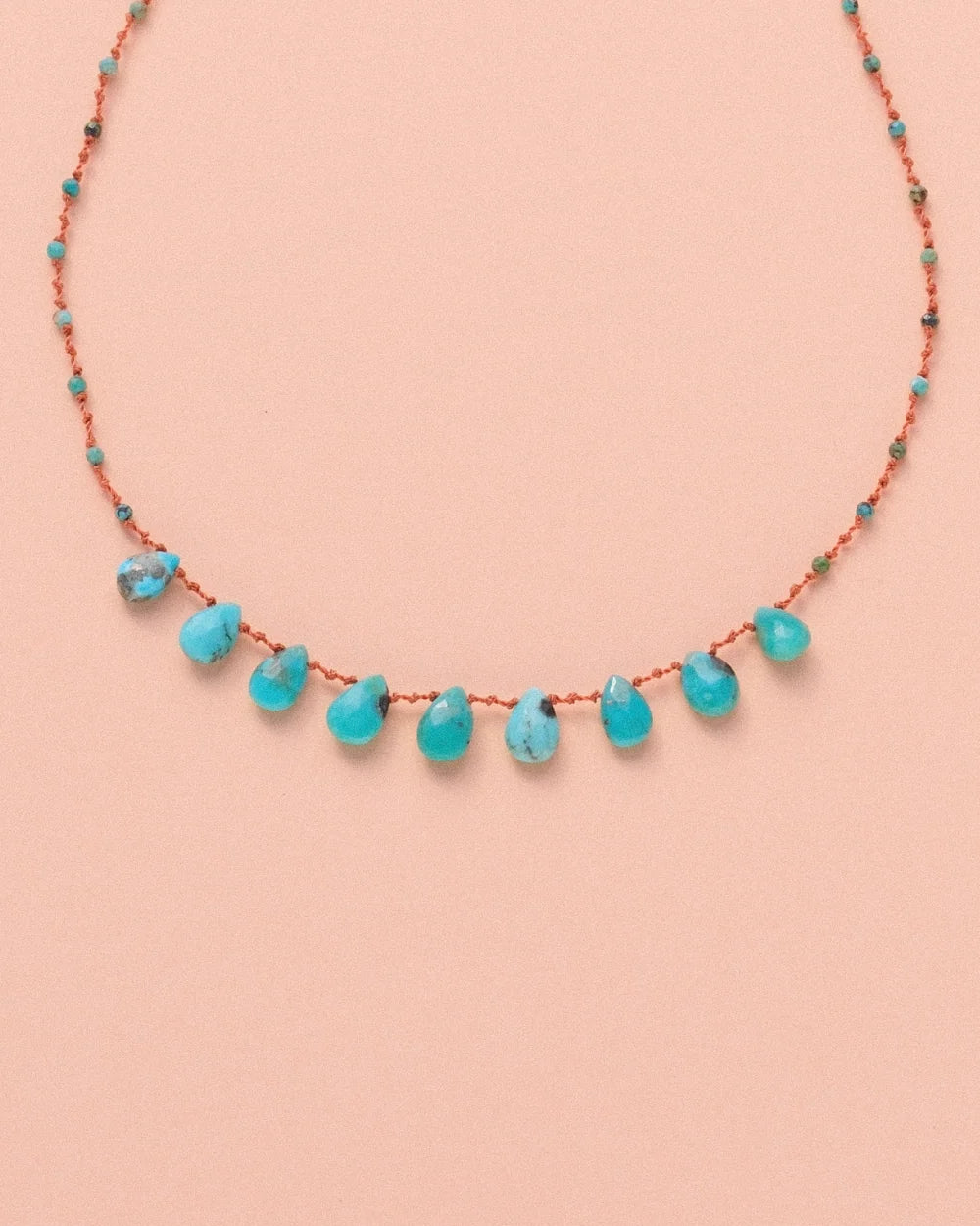 Ivarene - Collier 9 Gouttes - Turquoise