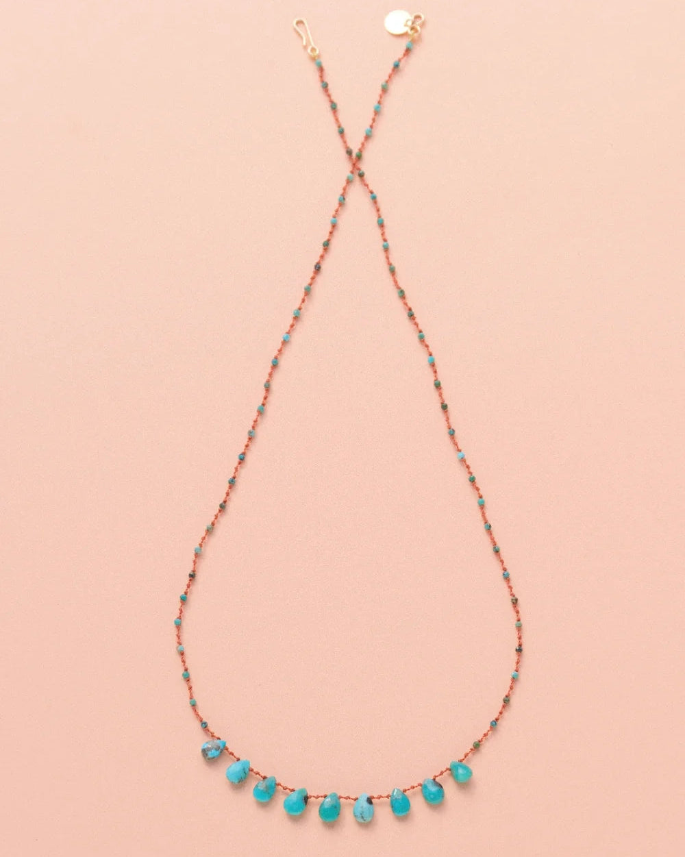 Ivarene - Collier 9 Gouttes - Turquoise