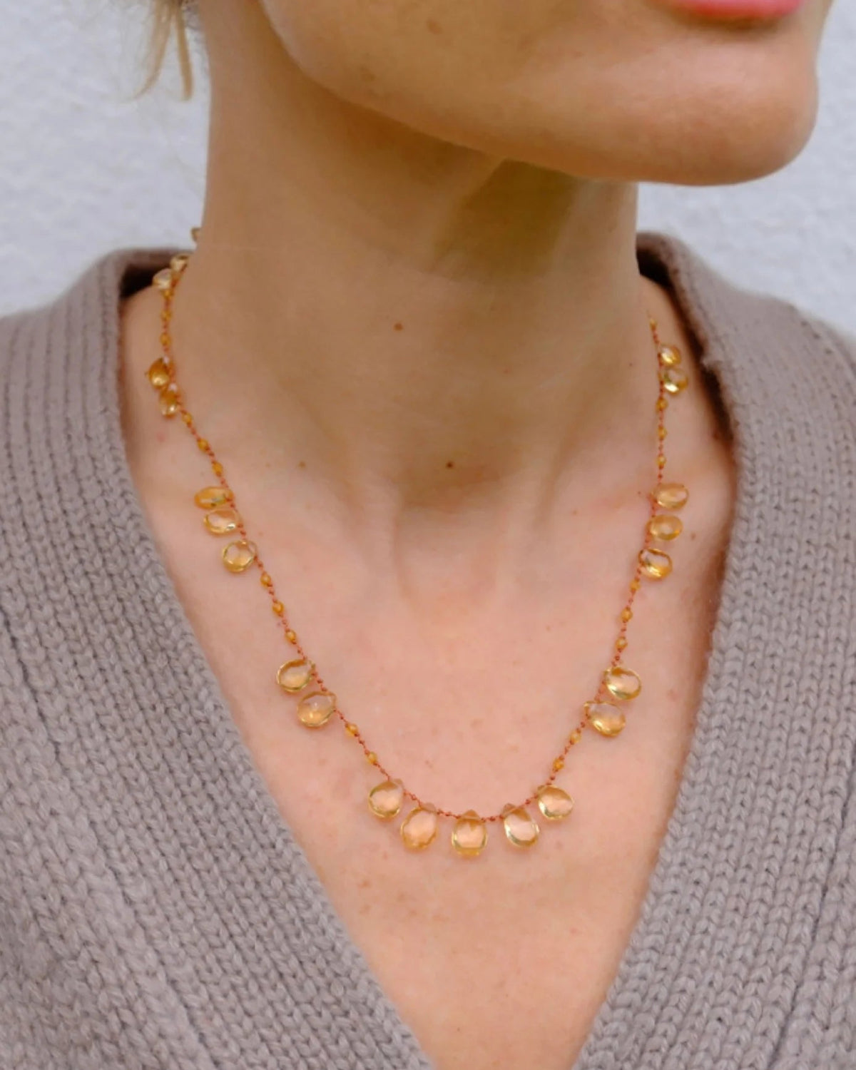 Ivarene - Collier Offset - Citrine